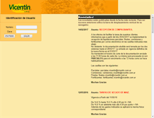 Tablet Screenshot of corredores.vicentin.com.ar